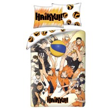 POSCIEL MIKROFIBRA 140 X 200 CM HAIKYU!! HK-3953BL