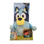 SOFT TOY NIGHT LIGHT 2W1 GOGLOW BLUEY BY-9955PL