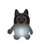 SOFT TOY NIGHT LIGHT 2W1 GOGLOW BLUEY BY-9955PL