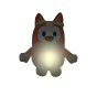 SOFT TOY NIGHT LIGHT 2W1 GOGLOW BLUEY BINGO BY-9962PL
