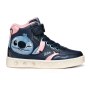 TRAMPKI GEOX SKYLIN DISNEY STITCH NAVY/PINK LED LIGHTS