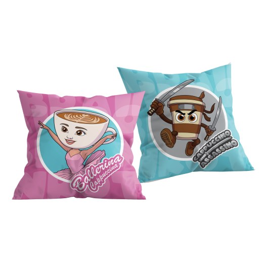 CUSHION 40 X 40 CM ITALIAN BRAINROT IB-3372C