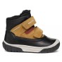 SHOES GEOX OMAR WPF BLACK/DK BEIGE AMPHIBIOX