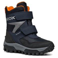 SNOW BOOTS GEOX HIMALAYA ABX NAVY/ORANGE AMPHIBIOX