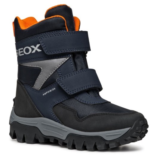 ŚNIEGOWCE GEOX HIMALAYA ABX NAVY/ORANGE AMPHIBIOX