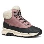 SNOW BOOTS GEOX FLEXYPER PLUS DK ROSE/BLACK AMPHIBIOX
