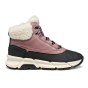 SNOW BOOTS GEOX FLEXYPER PLUS DK ROSE/BLACK AMPHIBIOX