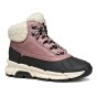 SNOW BOOTS GEOX FLEXYPER PLUS DK ROSE/BLACK AMPHIBIOX