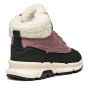 SNOW BOOTS GEOX FLEXYPER PLUS DK ROSE/BLACK AMPHIBIOX