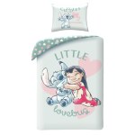 POŚCIEL BAWEŁNIANA 160 X 200 CM LILO & STITCH LS-8743BL