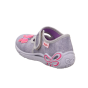 TEXTILE SLIPPERS SUPERFIT BONNY BELINDA HELLGRAU/PINK 0-800288-0600