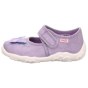 PANTOFLE TEKSTYLNE KAPCIE SUPERFIT BONNY LILA 1-000280-8530
