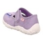 PANTOFLE TEKSTYLNE KAPCIE SUPERFIT BONNY LILA 1-000280-8530
