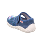 PANTOFLE TEKSTYLNE KAPCIE SUPERFIT BONNY BLAU 1-000281-8030