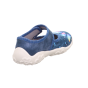 PANTOFLE TEKSTYLNE KAPCIE SUPERFIT BONNY BLAU 1-000281-8030