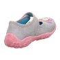 PANTOFLE TEKSTYLNE KAPCIE SUPERFIT BONNY GREY 1-800282-2010