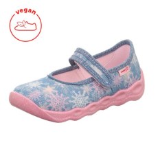 TEXTILE SLIPPERS SUPERFIT BUBBLE BLAU/MEHRFARBIG 1-006271-8010