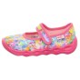 PANTOFLE TEKSTYLNE KAPCIE SUPERFIT BUBBLE ROSA 1-006271-5560