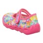PANTOFLE TEKSTYLNE KAPCIE SUPERFIT BUBBLE ROSA 1-006271-5560