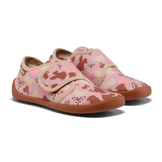 AFFENZAHN BAREFOOT SLIPPER COTTON MOVY DEER