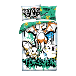 SINGLE DUVET SET MICROFIBER 140 X 200 CM POKEMON PIKACHU POK-1152BL