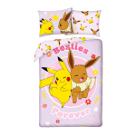 POŚCIEL MIKROFIBRA 140 X 200 CM POKEMON PIKACHU POK-1198BL