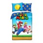 POŚCIEL MIKROFIBRA 140 X 200 CM NINTENDO SUPER MARIO BROS NO-805BL