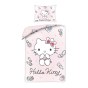 POŚCIEL MIKROFIBRA 140 X 200 CM HELLO KITTY HKB-80172BL