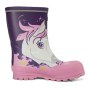 VIKING JOLLY PRINT RUBBER BOOTS PURPLE/MULTI