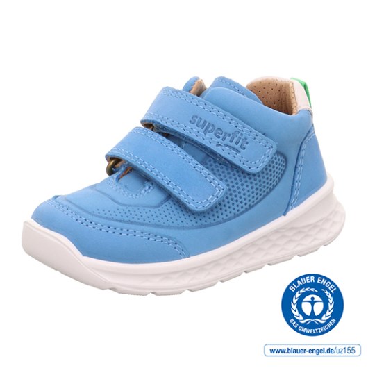 SNEAKERSY SUPERFIT BREEZE HELLBLAU/GRUN 1-000379-8400