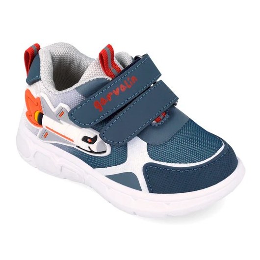 SNEAKERS GARVALIN WITH LIGHTS AIRPLANE AZUL