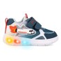 SNEAKERS GARVALIN WITH LIGHTS AIRPLANE AZUL