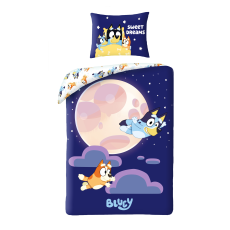 SINGLE DUVET SET 160 X 200 CM BLUEY BY-9665BL