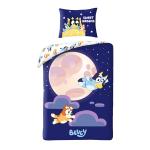 SINGLE DUVET SET 140 X 200 CM BLUEY BY-9665BL