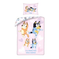 POSCIEL BAWELNIANA 160 X 200 CM BLUEY BY-9726BL