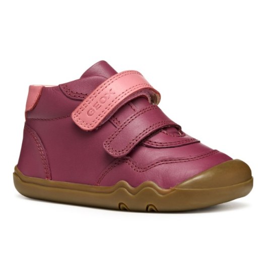 SNEAKERSY BAREFOOT GEOX STEPPIEUP DK PURPLE/DK PINK