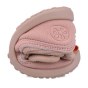 PANTOFLE KAPCIE DZIANINOWE BAREFOOT BIOMECANICS FIRST STEPS OLD ROSE