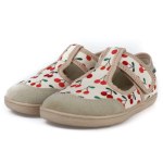 PANTOFLE TEKSTYLNE KAPCIE BAREFOOT MIDO SHOES CHERRY BEIGE