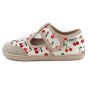 PANTOFLE TEKSTYLNE KAPCIE BAREFOOT MIDO SHOES CHERRY BEIGE