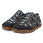 PANTOFLE TEKSTYLNE KAPCIE BAREFOOT MIDO SHOES DOGGY GRAY