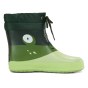 VIKING RUBBER BOOTS ALV BAREFOOT PAW PRINT LIGHT GREN/GREEN