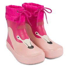 KALOSZE VIKING ALV BAREFOOT PAW PRINT LIGHT PINK/MAGENTA