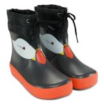 VIKING RUBBER BOOTS ALV BAREFOOT PAW PRINT BLACK