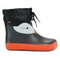 VIKING RUBBER BOOTS ALV BAREFOOT PAW PRINT BLACK