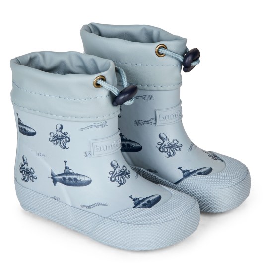 RUBBER BOOTS BAREFOOT BUNDGAARD COVER TEAL STONE SUBMARINE
