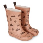 RUBBER BOOTS BAREFOOT BUNDGAARD CHARLY MOCHA SUBMARINE