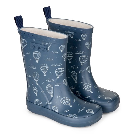 RUBBER BOOTS BAREFOOT BUNDGAARD CHARLY NAVY BALLOON
