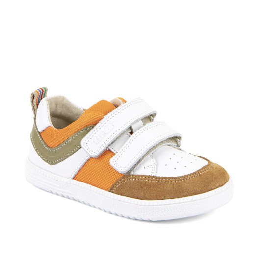 PÓŁBUTY FRODDO ZERU LOOP BAREFOOT WHITE/COGNAC