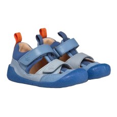 BAREFOOT AFFENZAHN PREWALKER SANDAL LEATHER FREELY ELEPHANT