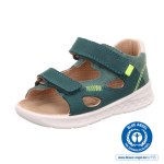 SANDAŁY SUPERFIT LAGOON MEHRFARBIG/GRUN 1-000510-9010